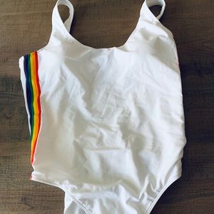 NWT Abercrombie Pride one piece swimsuit